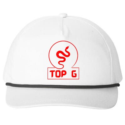 Tate Top G The Top G, Topg, Tate Snapback Five-Panel Rope Hat