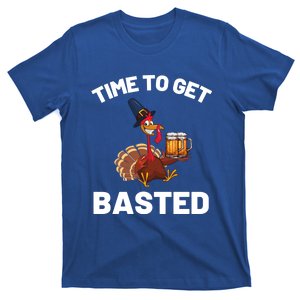 Time To Get Basted Funny Thanksgiving Nice Thanksgiving Gift T-Shirt