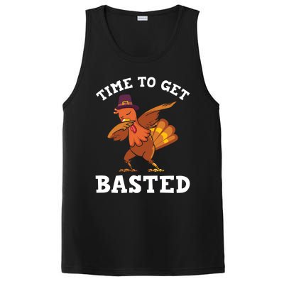 Time To Get Basted Funny Turkey Thanksgiving Great Gift PosiCharge Competitor Tank