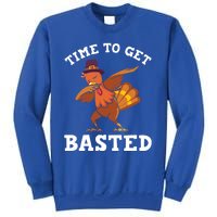 Time To Get Basted Funny Turkey Thanksgiving Great Gift Sweatshirt