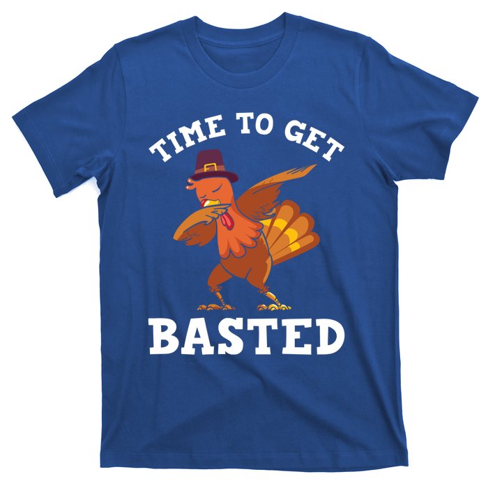 Time To Get Basted Funny Turkey Thanksgiving Great Gift T-Shirt