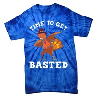 Time To Get Basted Funny Turkey Thanksgiving Great Gift Tie-Dye T-Shirt