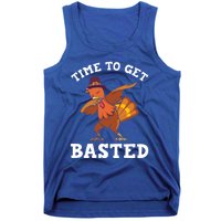 Time To Get Basted Funny Turkey Thanksgiving Great Gift Tank Top