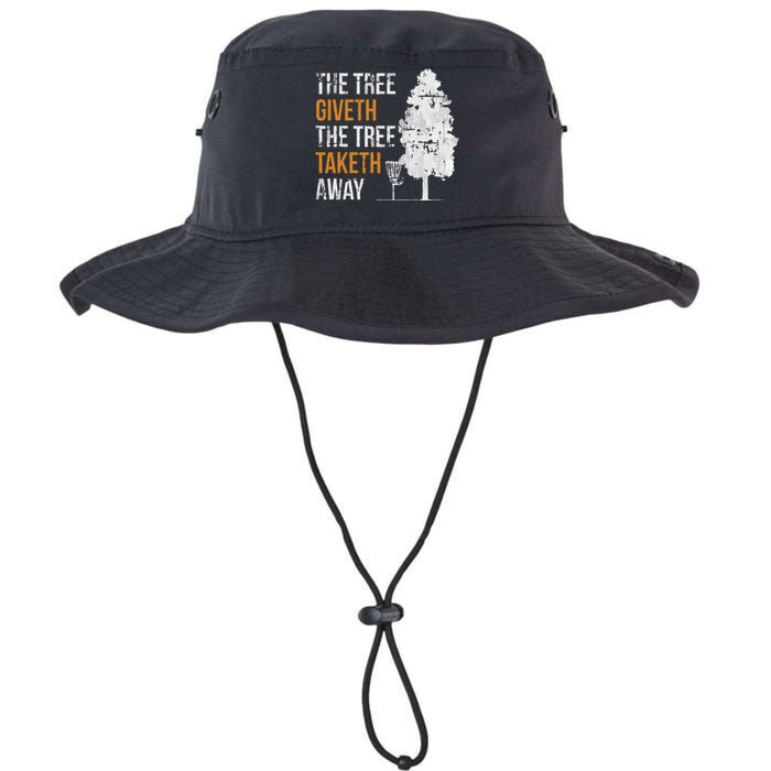 The Tree Giveth The Tree Taketh Away Frisbee Disc Golf Gifts Legacy Cool Fit Booney Bucket Hat