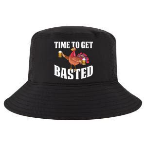 Time To Get Basted Gift Cool Comfort Performance Bucket Hat