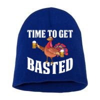 Time To Get Basted Gift Short Acrylic Beanie