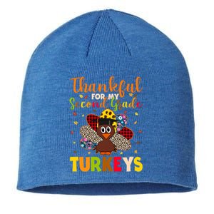 Teacher Thanksgiving Gift Thankful For Second Grade Turkeys Gift Sustainable Beanie