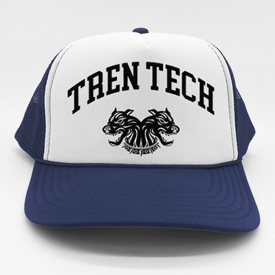 Tren Tech Gym Bodysuit Trucker Hat