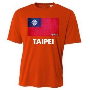 Taipei Taiwan Gift Cooling Performance Crew T-Shirt