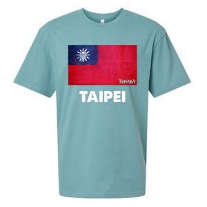 Taipei Taiwan Gift Sueded Cloud Jersey T-Shirt