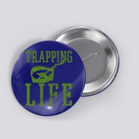 Trapper Trapping Hunting Life Vintage Cute Gift Button