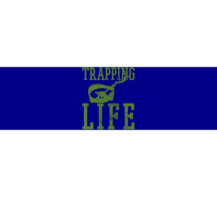 Trapper Trapping Hunting Life Vintage Cute Gift Bumper Sticker