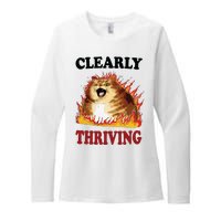 Thriving Womens CVC Long Sleeve Shirt