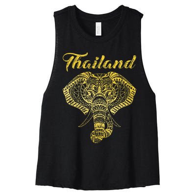 Thailand Women's Racerback Cropped Tank