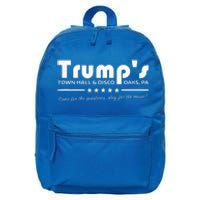 Trumps Town Hall And Disco Oaks Pa Nightclub Sign 16 in Basic Backpack