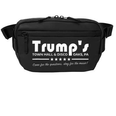 Trumps Town Hall And Disco Oaks Pa Nightclub Sign Crossbody Pack