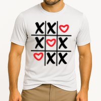 Tictac Toe Heart Valentines Day Gift Cooling Performance Crew T-Shirt