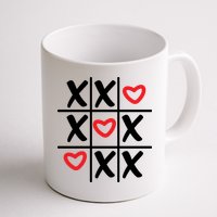 Tictac Toe Heart Valentines Day Gift Mug