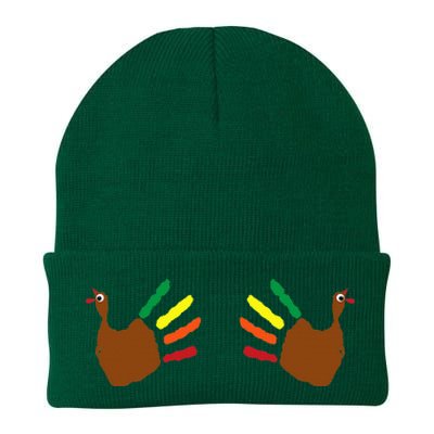 Thanksgiving Turkey Hands On Boobs Knit Cap Winter Beanie