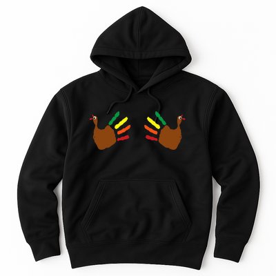 Thanksgiving Turkey Hands On Boobs Hoodie