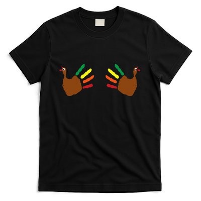 Thanksgiving Turkey Hands On Boobs T-Shirt