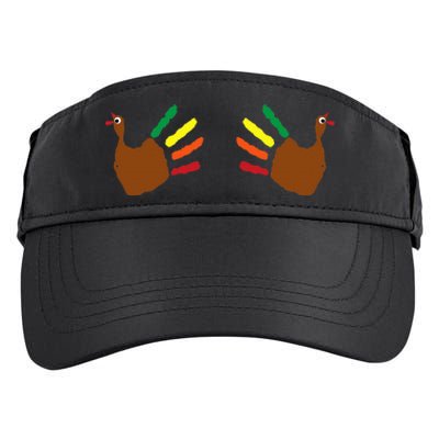 Thanksgiving Turkey Hands On Boobs Adult Drive Performance Visor