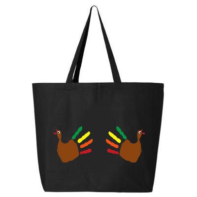 Thanksgiving Turkey Hands On Boobs 25L Jumbo Tote