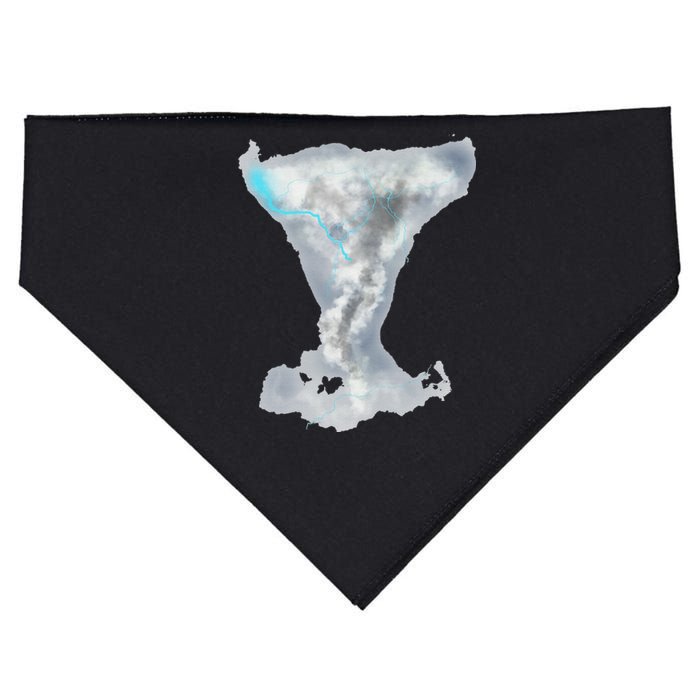 Tornado Twister Hurricane Stormchaser Storm Chaser USA-Made Doggie Bandana