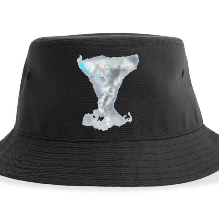 Tornado Twister Hurricane Stormchaser Storm Chaser Sustainable Bucket Hat