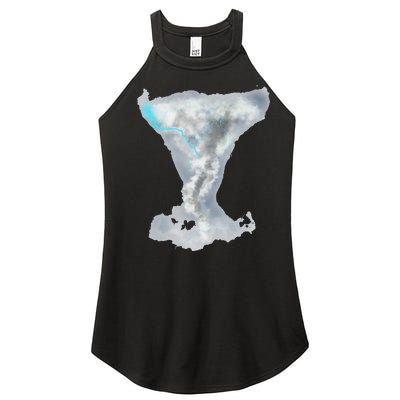 Tornado Twister Hurricane Stormchaser Storm Chaser Women's Perfect Tri Rocker Tank