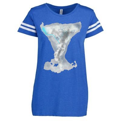 Tornado Twister Hurricane Stormchaser Storm Chaser Enza Ladies Jersey Football T-Shirt