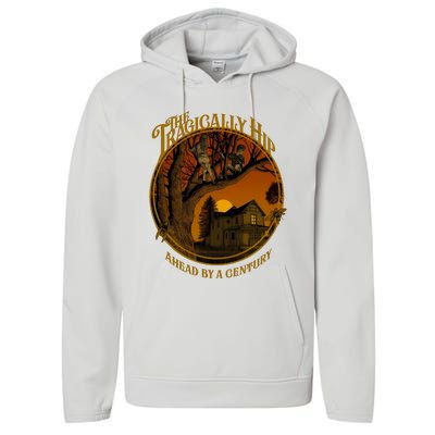 The Tragically Hip Ahead By A Century Performance Fleece Hoodie