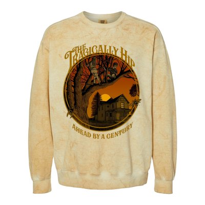 The Tragically Hip Ahead By A Century Colorblast Crewneck Sweatshirt