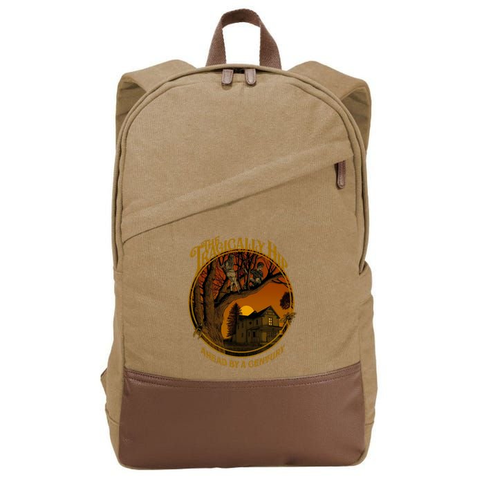 The Tragically Hip Ahead By A Century Cotton Canvas Backpack