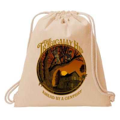 The Tragically Hip Ahead By A Century Drawstring Bag