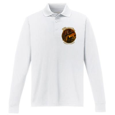 The Tragically Hip Ahead By A Century Performance Long Sleeve Polo