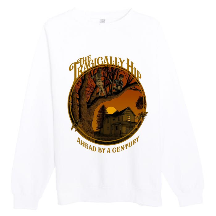 The Tragically Hip Ahead By A Century Premium Crewneck Sweatshirt