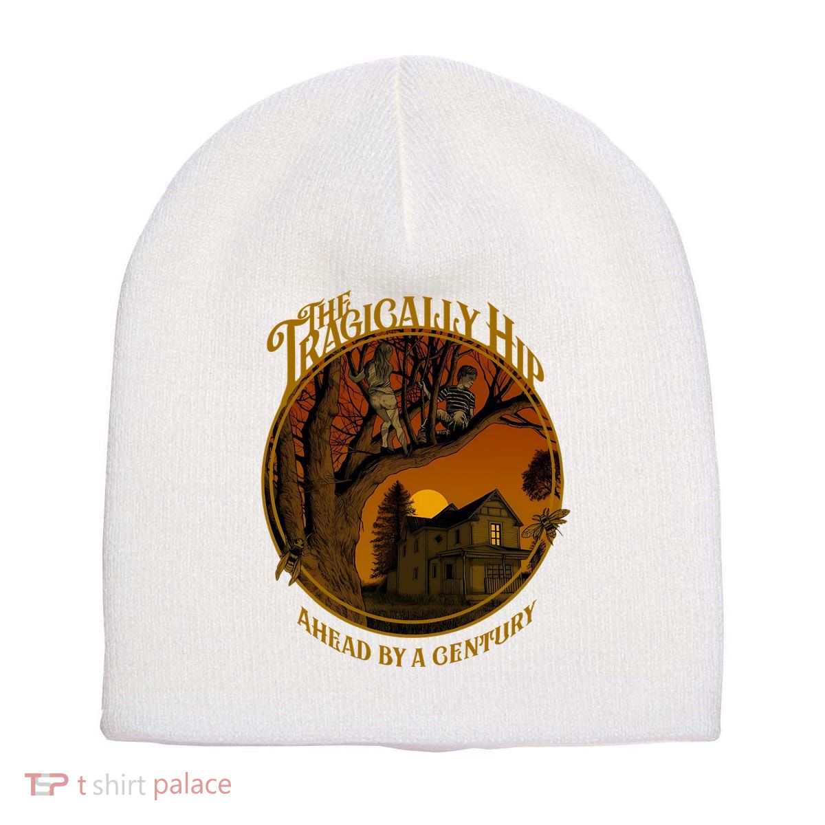 The Tragically Hip Ahead By A Century Short Acrylic Beanie