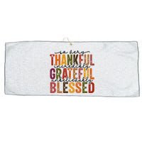 Thanksgiving Large Microfiber Waffle Golf Towel