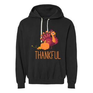 Thankful Garment-Dyed Fleece Hoodie