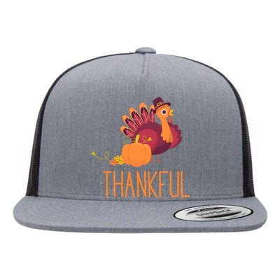 Thankful Flat Bill Trucker Hat