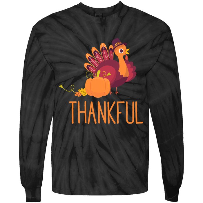 Thankful Tie-Dye Long Sleeve Shirt