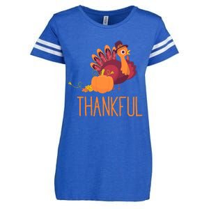 Thankful Enza Ladies Jersey Football T-Shirt