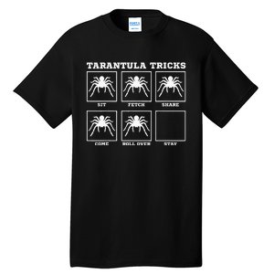 Tarantula Tricks Hairy Spiders Ntomophile Entomologist Tall T-Shirt