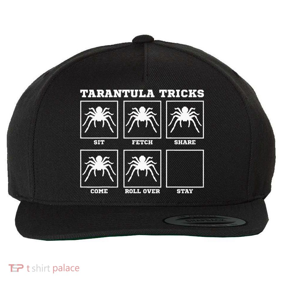 Tarantula Tricks Hairy Spiders Ntomophile Entomologist Wool Snapback Cap