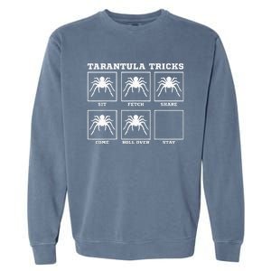 Tarantula Tricks Hairy Spiders Ntomophile Entomologist Garment-Dyed Sweatshirt