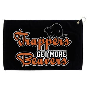 Trapper Trapping Hunting Trap Trappers Hunter Grommeted Golf Towel