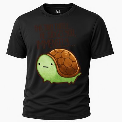 This Turtle.. He Judges You. Performance Shirt