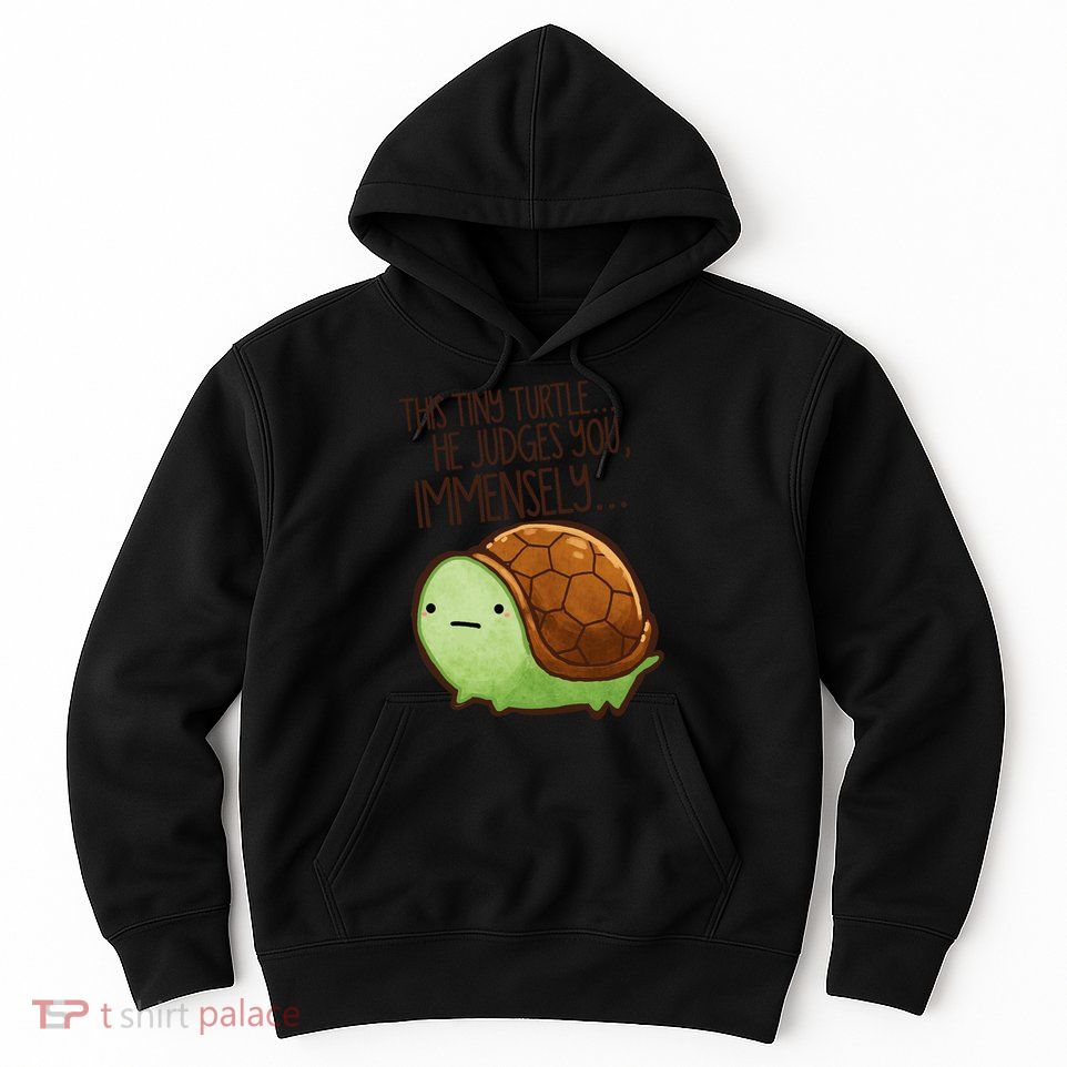This Turtle.. He Judges You. Hoodie