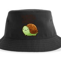 This Turtle.. He Judges You. Sustainable Bucket Hat